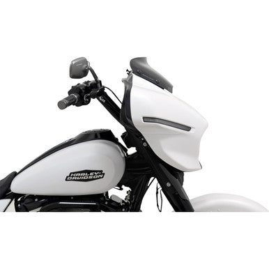 Memphis Shades #MEP88610 - Spoiler Windshield - 2" - Dark Black Smoke - FLHX