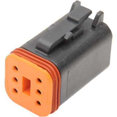 Namz #DP-6B - Deutsch Plug - 6 Pin - Black