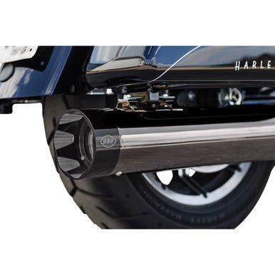 S&S Cycle #550-1087 - 2-into-1 Lava Chrome Sidewinder® Exhaust System - Race Only