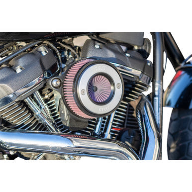 S&S Cycle #170-0714A - Air Stinger Stealth Air Cleaner Kit - Chrome Ring