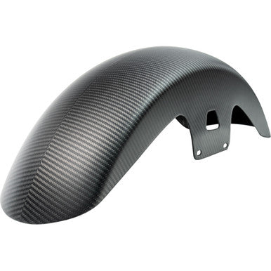 Slyfox #1027-FF2C-M - Front Fender - Mid Length - Carbon Fiber/Matte