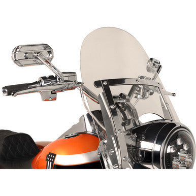 Memphis Shades #MEM4129 - Memphis Slim Windshield - 15" - 9" Headlight Cut - Solar