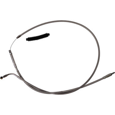 Barnett #10230100726 - High-Efficiency Stainless Steel Clutch Cable for Harley-Davidson - +6" - '23-'24 FLTRXSE