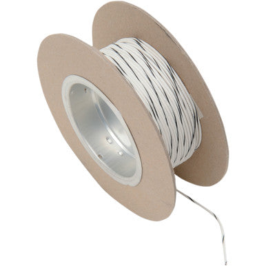 Namz #NWR-90-100 - 100' Wire Spool - 18 Gauge - White/Black