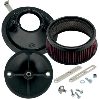 S&S Cycle #170-0176 - Super Stock™ Stealth Air Cleaner Kit - Black