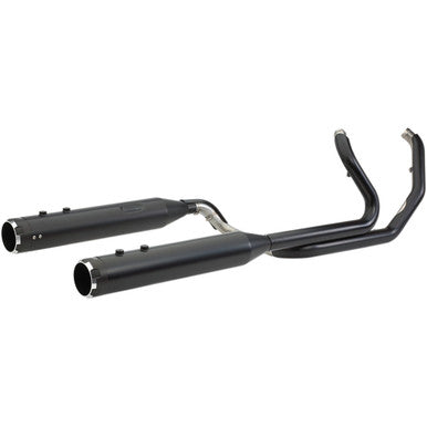 S&S Cycle #550-0679B - El Dorado Dual Exhaust System - Black - Black Thruster