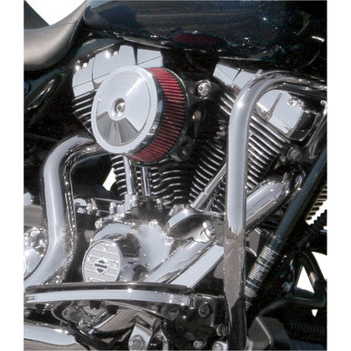 S&S Cycle #170-0120 - Air Cleaner Cover - Bob Dome - Chrome