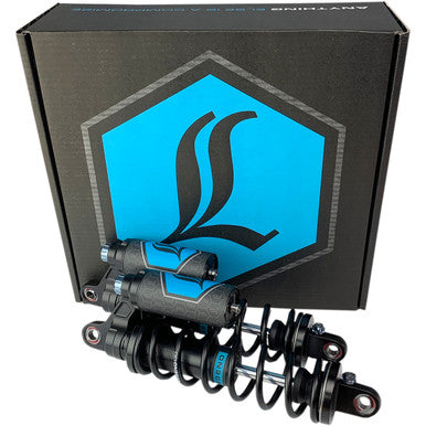 Legend Suspension #1310-1901 - REVO ARC Piggyback Shocks - 14" - Heavy Duty - Black - '84-'00 FXR