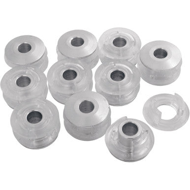 Alloy ART #GT-T3 - Tank Mounting Bushings and Inserts - Poly/Aluminum - 10-Pack