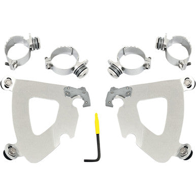 Memphis Shades #MEK1993 - Gauntlet Mounting Kit - Polished - FXD