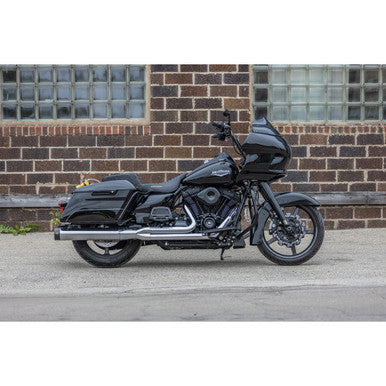 S&S Cycle #550-0776 - 2-into-1 Sidewinder® Exhaust System - '95-'16 FL - Chrome