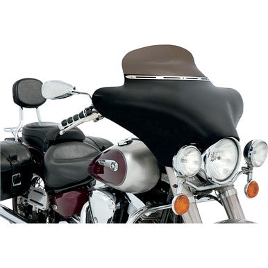 Memphis Shades #MEM0923 - Fairing Windshield Trim - Stainless Steel - Slotted - Slim