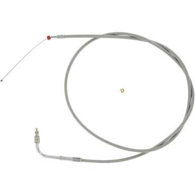 Barnett #102303000906 - Stainless Steel Throttle Cable - +6" - '96-'07 Touring