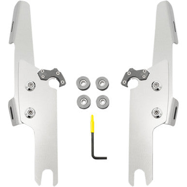 Memphis Shades #MEK2017 - Fats/Slim Mounting Kit - Polished - FLRT