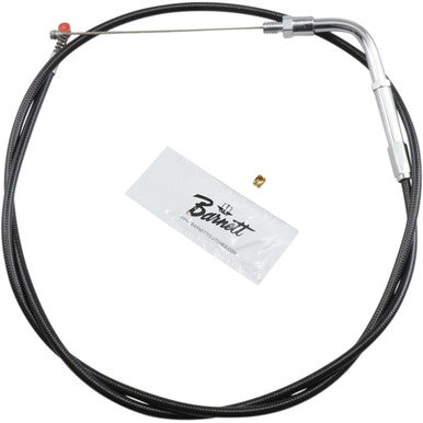 Barnett #101304001406 - Black Vinyl Idle Cable - +6" Size - 38" Length