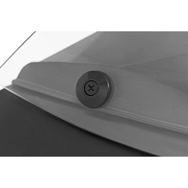 Memphis Shades #MBR100304 - Windshield - BRL Race Bubble - Clear - FLTRX
