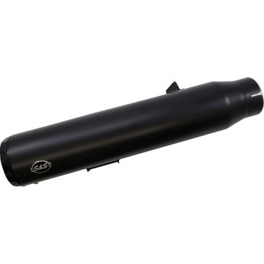 S&S Cycle #550-1074 - 4-1/2" Grand National Slip-On Muffler - Black - RH975 Nightster