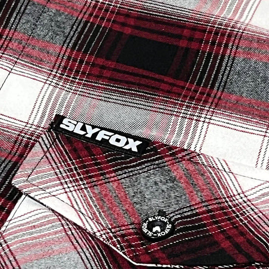 Slyfox Kids Flannel - Fox Blood
